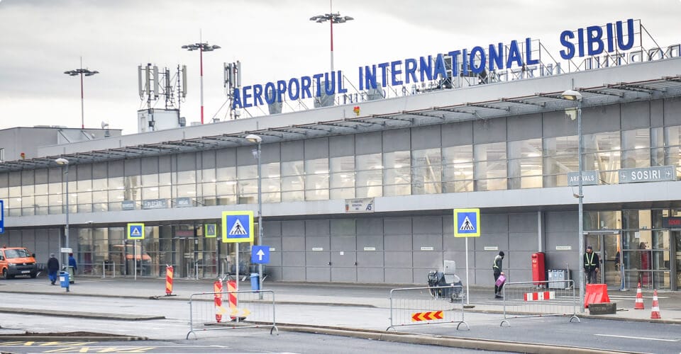 Terminalul Sosiri - Inchirieri auto Aeroport Sibiu